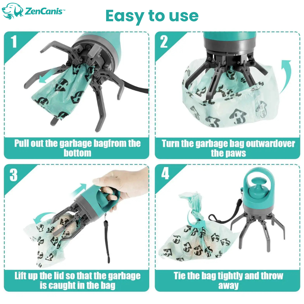 ZenCanis™ Clean Grip - The Modern No-Touch Cleanup Tool