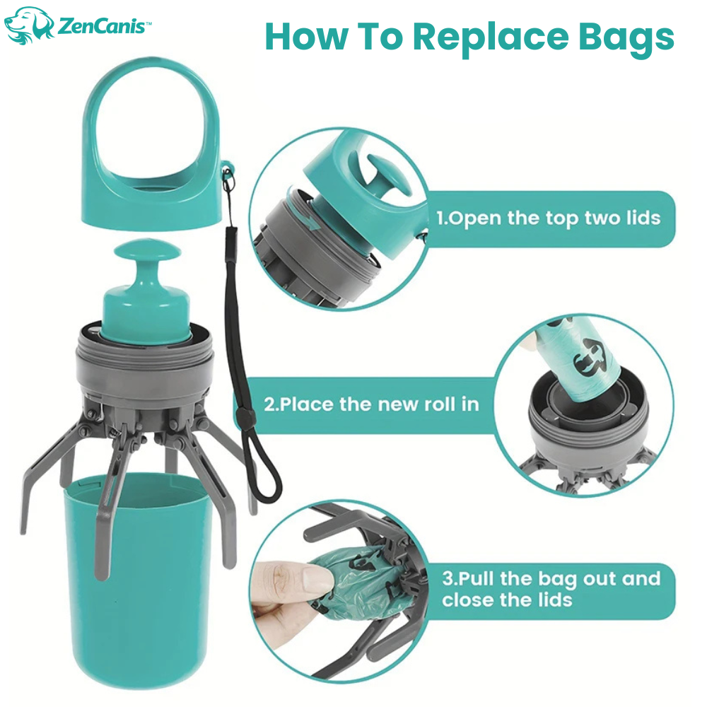 ZenCanis™ Clean Grip - The Modern No-Touch Cleanup Tool